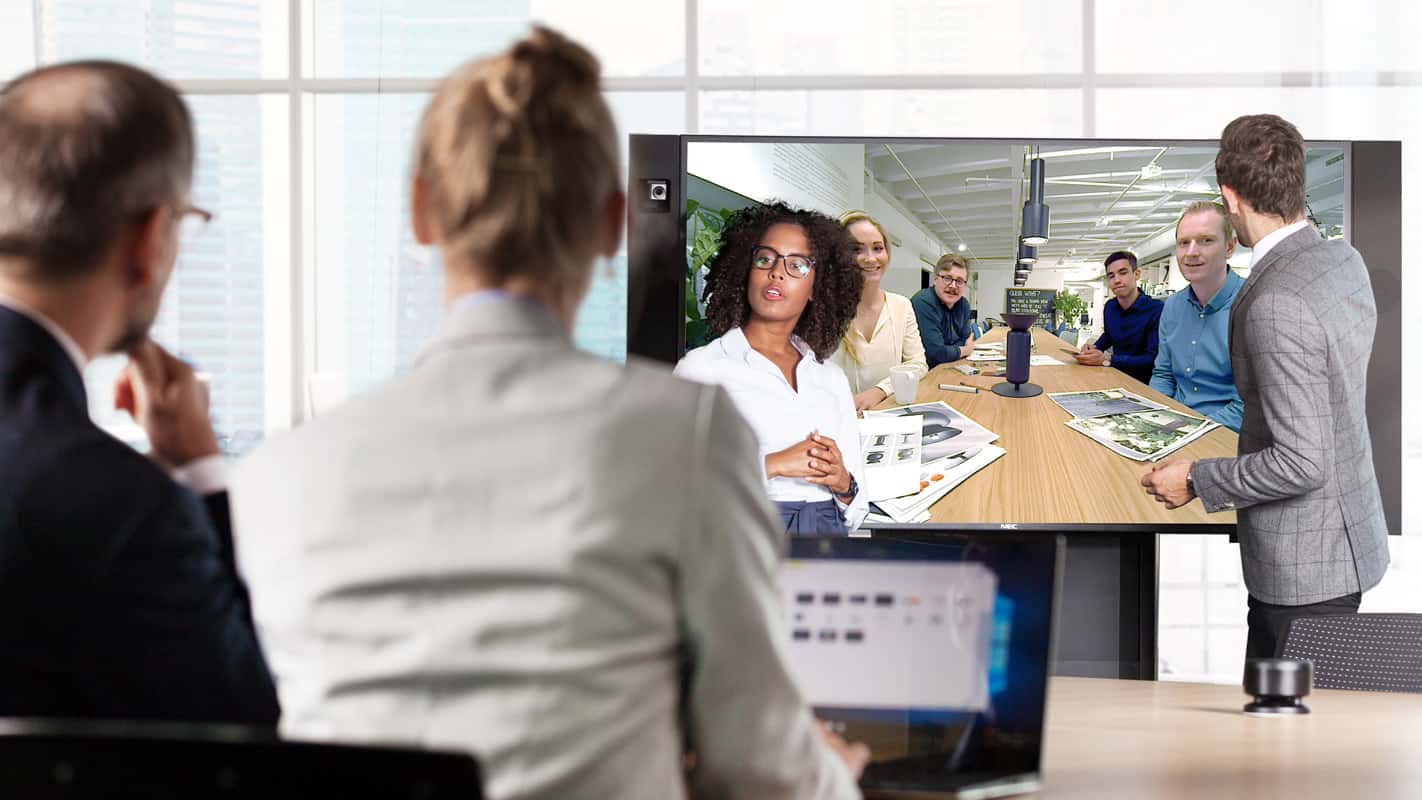 video conference meeting LED display